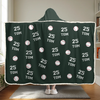 Just Play - Personalized Custom Snuggle Blanket, Hoodie Blanket - Christmas Gift For Sport Lovers, Sport Players