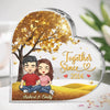 Love Is Best Shared As A Couple
- Couple Personalized Custom Heart Shaped Acrylic Plaque - Christmas Gift For Husband Wife, Anniversary
