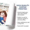Thank You For Coming Into My Life - Couple Personalized Custom Horizontal Poster - Gift For Husband Wife, Anniversary