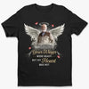 Custom Photo You Will Remain In Our Hearts Forever - Memorial Personalized Custom Unisex T-shirt, Premium T-shirt, Hoodie - Sympathy Gift, Christmas Gift For Family Members
