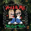 You And Me, We Got This - Couple Personalized Custom Ornament - Acrylic Custom Shaped - Christmas Gift For Husband Wife, Anniversary