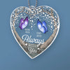Always With You - Memorial Personalized Custom Car Ornament - Acrylic Custom Shaped - Sympathy Gift For Family Members