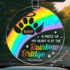 Much Loved Never Forgotten - Memorial Personalized Custom Car Ornament - Acrylic Custom Shaped - Sympathy Gift For Pet Owners, Pet Lovers