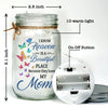 In Our Hearts, They Live Forever - Memorial Personalized Custom Mason Jar Light - Sympathy Gift For Family Members