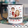My Favorite Thing To Do Is You - Couple Personalized Custom 3D Inflated Effect Printed Accent Mug - Gift For Husband Wife, Anniversary