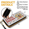 A Peek Of Paws, A Moment Of Pawsitivity - Dog & Cat Personalized Custom 3D Inflated Effect Printed Leather Long Wallet - Gift For Pet Owners, Pet Lovers