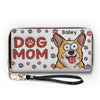 A Peek Of Paws, A Moment Of Pawsitivity - Dog & Cat Personalized Custom 3D Inflated Effect Printed Leather Long Wallet - Gift For Pet Owners, Pet Lovers