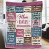 I Am My Child’s Safe Place - Affirmation Personalized Custom Blanket - Gift For Mom, Yourself