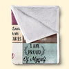 I Am My Child’s Safe Place - Affirmation Personalized Custom Blanket - Gift For Mom, Yourself