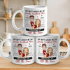 I Love Every Inch Of You, Some Inches More Than Others - Couple Personalized Custom Mug - Christmas Gift For Husband Wife, Anniversary