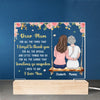 I Need To Say I Love You - Family Personalized Custom Shaped 3D LED Light - Gift For Mom, Daughter