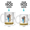 Daughter By Birth, Friend By Choice - Family Personalized Custom Mug - Gift For Mom, Daughter