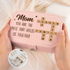 You Are The Piece That Holds Us Together - Family Personalized Custom Jewelry Case - Gift For Mom, Daughter