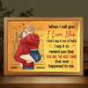 You Are The Best Thing - Couple Personalized Custom Frame Light Box - Gift For Husband Wife, Anniversary
