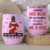 Never A Dull Moment With You - Couple Personalized Custom Wine Tumbler - Gift For Husband Wife, Anniversary