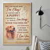 Custom Photo I'm Right Here Inside Your Heart - Memorial Personalized Custom Vertical Poster - Sympathy Gift For Pet Owners, Pet Lovers