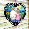 Everything In My Life Has Led Me To You - Couple Personalized Window Hanging Suncatcher - Gift For Husband Wife, Anniversary