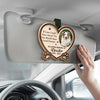 Custom Photo No Longer By My Side But Forever In My Heart - Memorial Personalized Custom Car Visor Clip - Sympathy Gift For Pet Owners, Pet Lovers