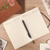Best Friends Are The Petals Of Life’s Beauty - Bestie Personalized Custom Leather Journal - Gift For Best Friends, BFF, Sisters
