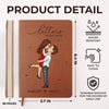 Letters To My Husband - Couple Personalized Custom Leather Journal - Gift For Husband Wife, Anniversary