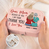 Thank You For Simply Being There Every Time - Family Personalized Custom Jewelry Case - Gift For Mom, Daughter