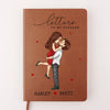 Letters To My Husband - Couple Personalized Custom Leather Journal - Gift For Husband Wife, Anniversary