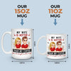 Together Forever, My Love - Couple Personalized Custom Mug - Gift For Husband Wife, Anniversary