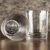 You Are An Awesome Brother - Family Personalized Custom Whiskey Glass - Gift For Family Members
