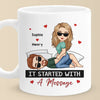I’ll Be Your Steadfast Support - Couple Personalized Custom Mug - Gift For Husband Wife, Anniversary