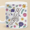 A Grandmother Always Has Time For You - Family Personalized Custom 3D Inflated Effect Printed Mug - Gift For Mom, Grandma