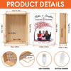 A Mother And Daughter’s Bond Is Unbreakable - Family Personalized Custom Frame Light Box - Gift For Mom, Daughter
