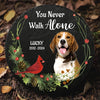 Custom Photo I'm Always With You - Memorial Personalized Custom Round Shaped Stone With Stand - Sympathy Gift For Pet Owners, Pet Lovers