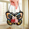 A Daughter Is A Piece Of Her Mother’s Heart - Family Personalized Window Hanging Suncatcher Ornament - Gift For Mom, Daughter
