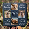 Custom Photo Sweet Reminders Of The Moments We Shared - Memorial Personalized Custom Square Shaped Stone With Stand - Sympathy Gift For Pet Owners, Pet Lovers