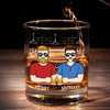 You're An Amazing Human - Family Personalized Custom Whiskey Glass - Gift For Family Members