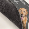 Custom Photo We Know You’re Here, So No Need To Knock - Dog & Cat Personalized Custom Home Decor Decorative Mat - House Warming Gift For Pet Owners, Pet Lovers