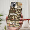 Her Love Is A Legacy That Never Fades - Family Personalized Custom Clear Phone Case - Gift For Mom, Grandma