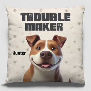 We Rule The House - Dog Personalized Custom Pillow - Gift For Pet Owners, Pet Lovers