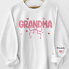 Your Love Is My Strength, Always - Family Personalized Custom Unisex Sweatshirt, Hoodie With Design On Sleeve - Gift For Mom, Grandma