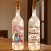 No One Knows You Like Mom Does - Family Personalized Custom Bottle Lamp - Gift For Mom, Daughter