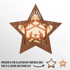 Bring Love And Hope Into Your Daily Drive - Family Personalized Custom Car Visor Clip - Gift For Yourself, Best Friends, Siblings, Family Members