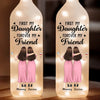 My Mom, My Forever Hero - Family Personalized Custom Bottle Lamp - Gift For Mom, Daughter