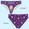 Custom Photo Only You Can Insert Here - Couple Personalized Women Briefs - Gift For Husband Wife, Anniversary