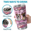 Dogs Teach Us Unconditional Love - Dog Personalized Custom Tumbler - Gift For Pet Owners, Pet Lovers
