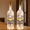 You Are My Heartbeat - Couple Personalized Custom Bottle Lamp - Gift For Husband Wife, Anniversary