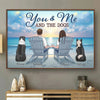 Together, We Are A Family Of Love - Couple Personalized Custom Horizontal Poster - Gift For Husband Wife, Anniversary