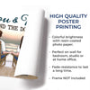 Our Hearts Are Full Of Love - Couple Personalized Custom Horizontal Poster - Gift For Husband Wife, Anniversary