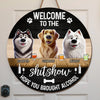 Go Away Unless You Have Dog Treats - Dog Personalized Custom Home Decor Wood Sign - House Warming Gift For Pet Owners, Pet Lovers