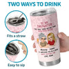 Watching You Be A Mom Is A Joy Beyond Words - Family Personalized Custom Tumbler - Gift For Mom, Daughter