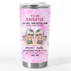 Watching You Nurture And Love Is Truly Inspiring - Family Personalized Custom Tumbler - Gift For Mom, Daughter